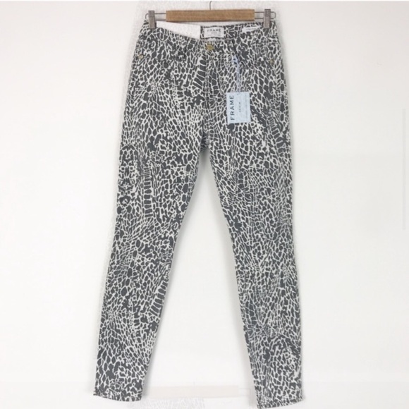 FRAME Le High Skinny Jeans Sz24 NWT - Picture 6 of 10